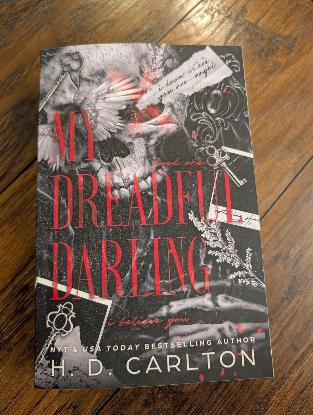 🖤NWT My Dreadful Darling: The Hollow Graves Series Book One by H.D. Carlton